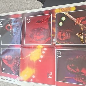 PINK FLOYD record and  posters DARK SIDE OF THE MOON